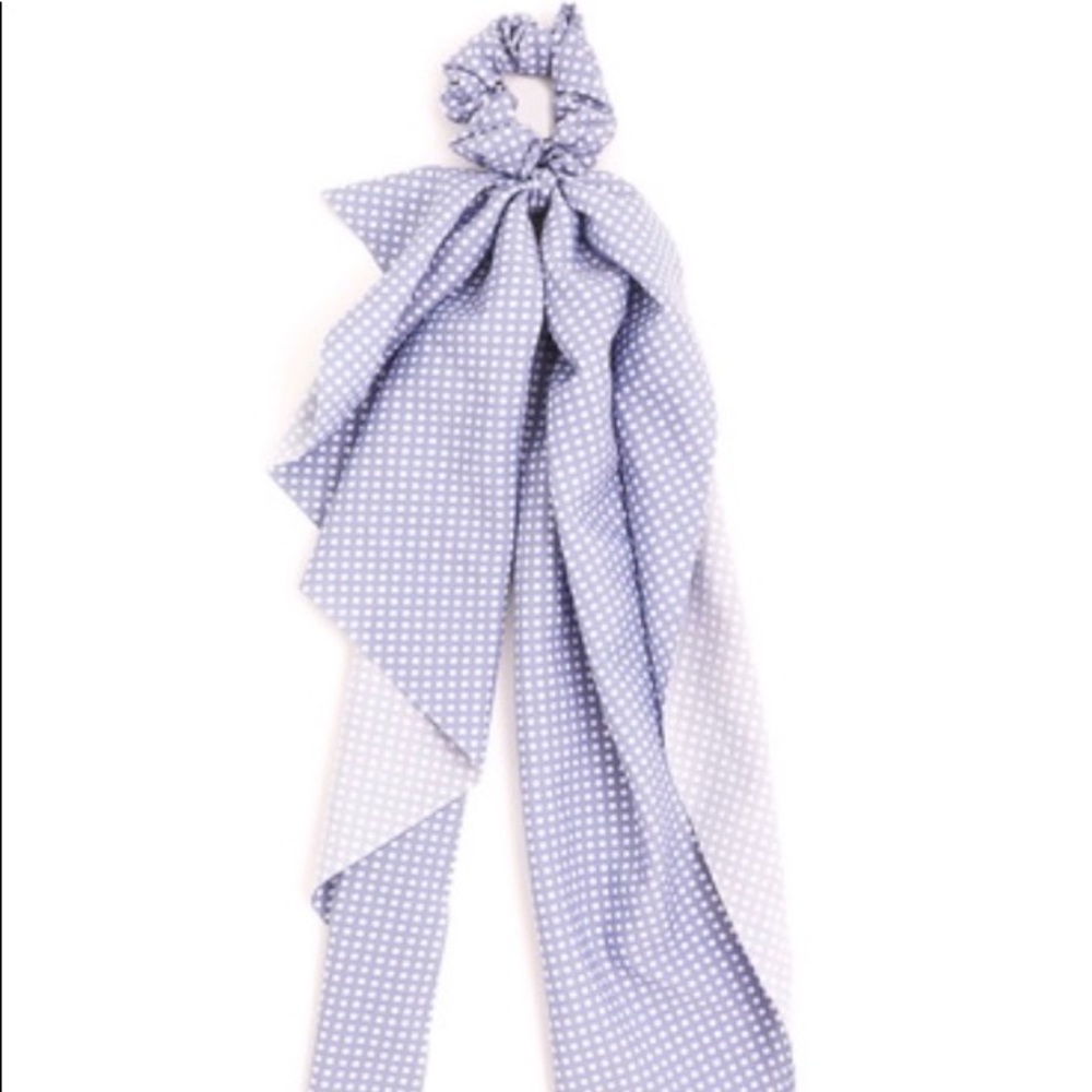 Hair scrunchie and scarf